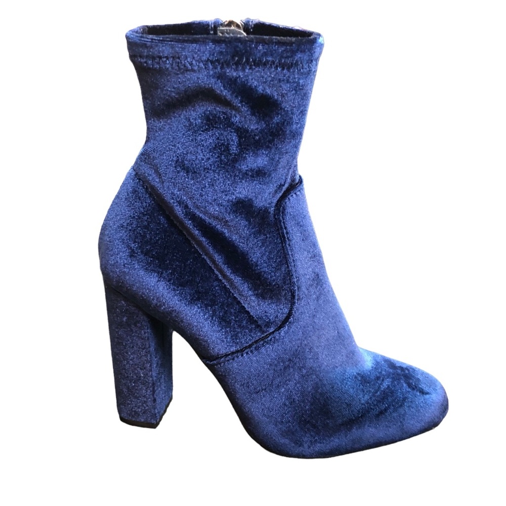 Steve Madden 'Edit' Sock Bootie Block Heel 5 - image 1